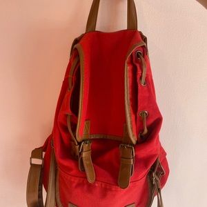 Small Red Backpack